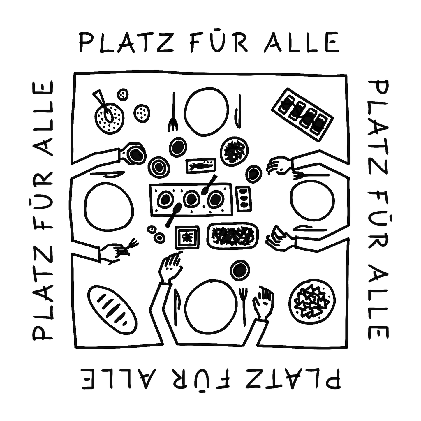 Stadtgarten 2003 T-Shirt | Platz für Alle